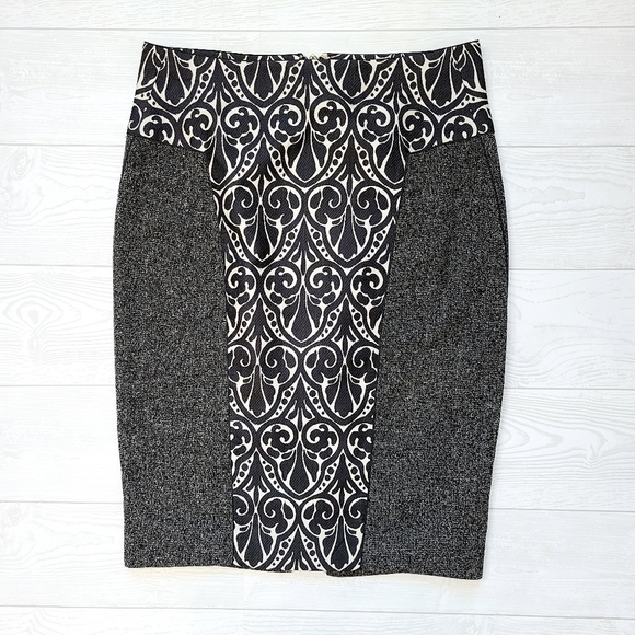 Rachel Roy Mixed Media Skirt - Picture 3 of 10